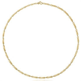 Dulong Vega Relief Halskæde, 18K Guld